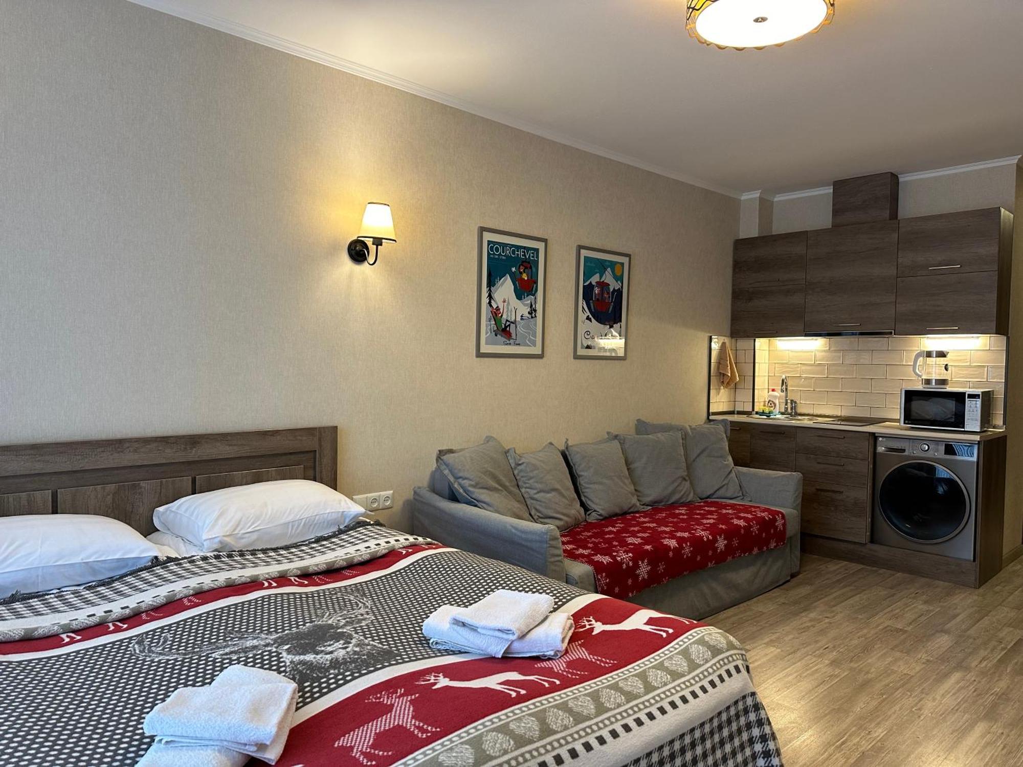 New Gudauri Alpen Apartments 部屋 写真